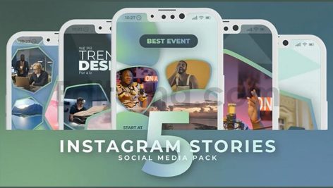 Instagram Reels Corporate Event MOGRT Premiere Pro