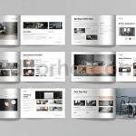 Interior Catalogue Brochure Template Landscape