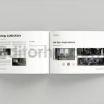 Interior Catalogue Brochure Template Landscape