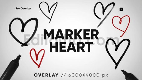 25 Marker Heart Overlay HQ