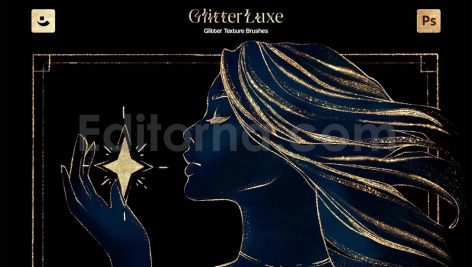 Photoshop Glitter Texture Brushes