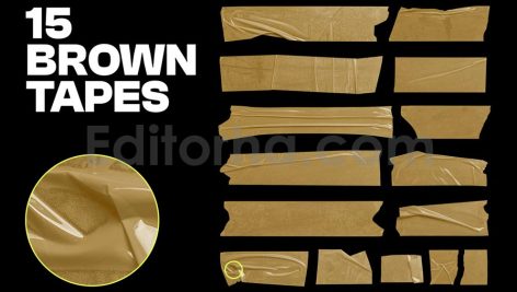 دانلود مجموعه ۳۰ تکسچر نوار چسب پلاستیکی Plastic Tapes