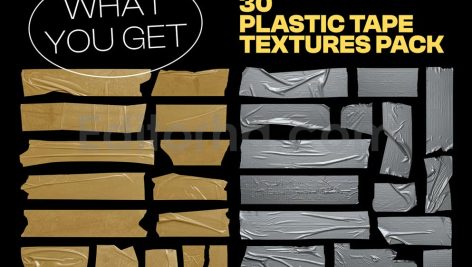 Plastic Tapes Vol.2 - 30 Textures Pack
