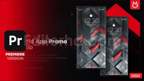 Android App Promo Mockup | Premiere Version