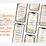 Wedding Invitation Stories Pack For After Effects