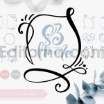 Hand Drawn Vintage SVG Frames