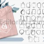 Hand Drawn Vintage SVG Frames