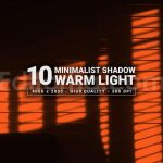 Minimalist Shadow Warm Light