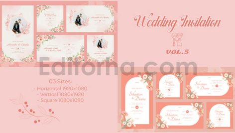 Wedding Invitation Vol.5