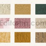 دانلود مجموعه تکسچر کاغذ مچاله شده و چروک Crumpled texture papers