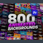 Animated Backgrounds Pack For Premiere Pro