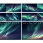 دانلود بک گراند شفق قطبی Aurora Borealis Backgrounds