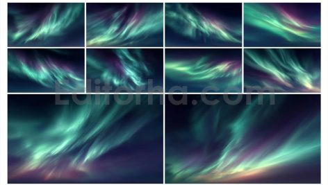 دانلود بک گراند شفق قطبی Aurora Borealis Backgrounds