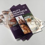 Catalog Brochure Template for Beauty & Cosmetics