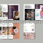 Catalog Brochure Template for Beauty & Cosmetics