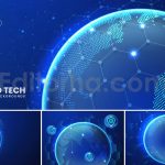 Blue World Technology Backgrounds