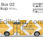City Bus 02 Mockup