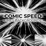 10 Comic Speed Lines Backgrounds