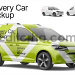 Delivery Car Mockup1