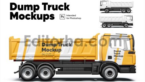 Dump Truck Mockups