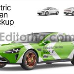 Electric Sedan Mockup1