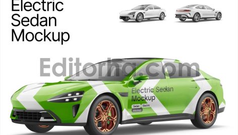 Electric Sedan Mockup1