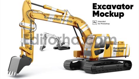 Excavator Mockup