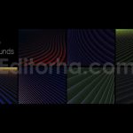 دانلود بک گراند امواج دیجیتال مدرن Futuristic Wave Line Backgrounds