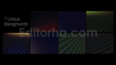 دانلود بک گراند امواج دیجیتال مدرن Futuristic Wave Line Backgrounds