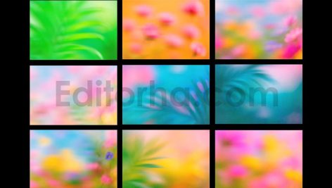 Garden Mist Backgrounds