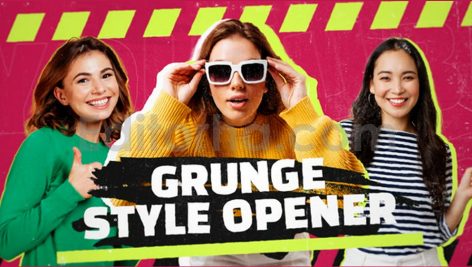 YouTube Blog Intro || Grunge Intro