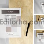 High Quality Letterhead Mockup1