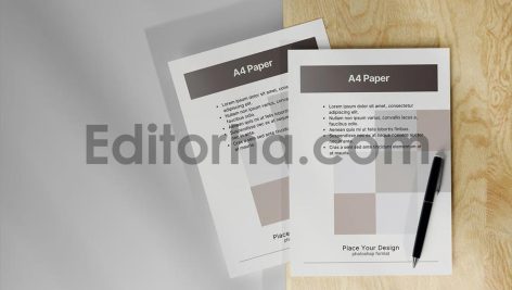 High Quality Letterhead Mockup2