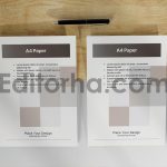 High Quality Letterhead Mockup4