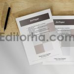 High Quality Letterhead Mockup5