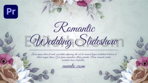 Ink Romantc Wedding Slideshow (MOGRT)