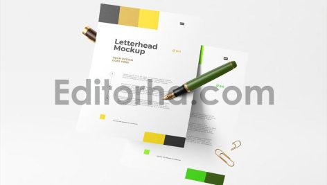 Letterhead Mockup5