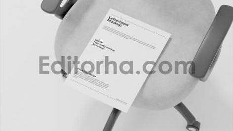 Letterhead Mockup4