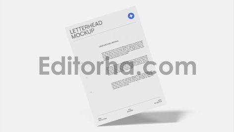 Letterhead Mockup4