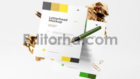 Letterhead Mockup4