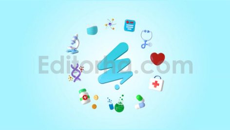 Medical 3D Logo I MOGRT