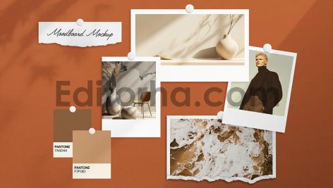 Minimal Polaroid Mockup5