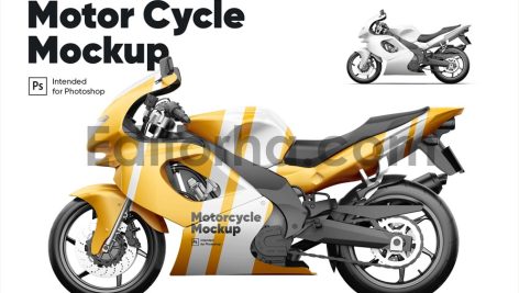 Motorcycle Mockup