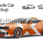 Muscle Car Mockup1