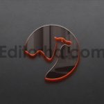 Neon Backlight Logo Mockup