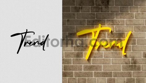 Neon Logo Mockup2