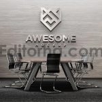 Office Logo Mockup