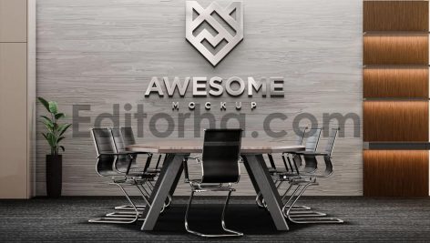 Office Logo Mockup