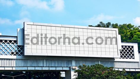 Overhead Highway Billboard Display Mockup 004-3