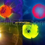Abstract World & Particles Backgrounds